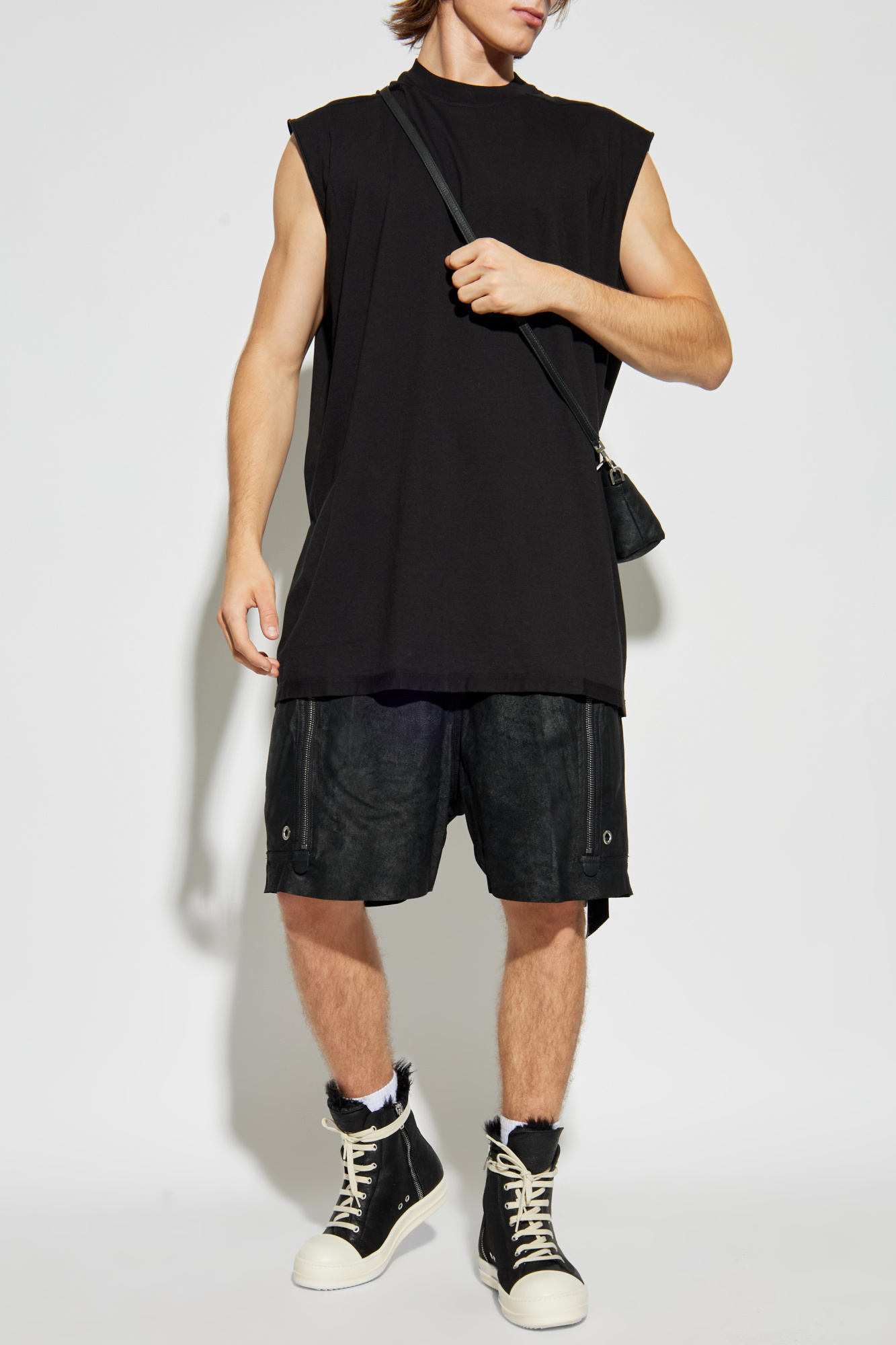 新品 RICK OWENS TARP TEE BLACK S Rick Owens Tarp Tee - Black | Garmentory